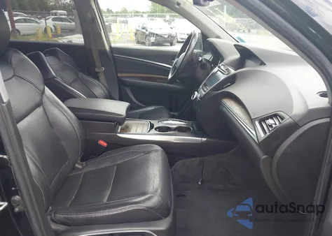 2019 Acura Mdx Tech Pkg из США, поврежденный, VIN 5J8YD4H50KL012408